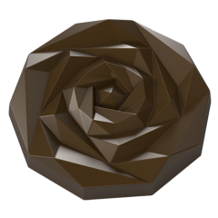 Crystal Rose Chocolate Mould No: 1140