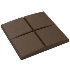 4 Gözlü Kare Tablet Çikolata Kalıbı No: 644