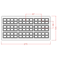 Mini Tablet Çikolata Kalıbı No: 646