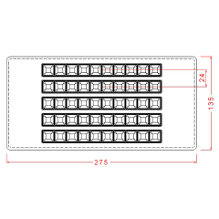 10 Tepeli Bar Çikolata Kalıbı No: 645