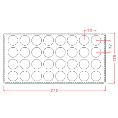 Golf   Ball   Chocolate   Mould   No:   641