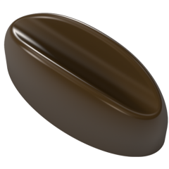 Grooved Clipse Chocolate Mould No: 1148