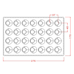 Yuvarlak Spesİyal Çikolata Kalıbı No: 638