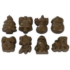 Assorted   Christmas   Praline   Chocolate   Mould   No:   634