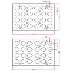 Fig Chocolate Mould No: 1154