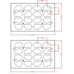 Mango Chocolate Mould No: 1159