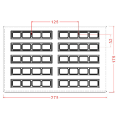 Bar   Chocolate   Mould   No:   628