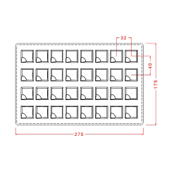 Kare Spesiyal Çikolata Kalıbı No: 620