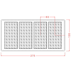 Tablet Çikolata Kalıbı No: 615