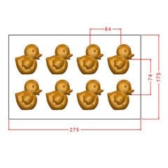 Duck Chocolate Mould No: 1177