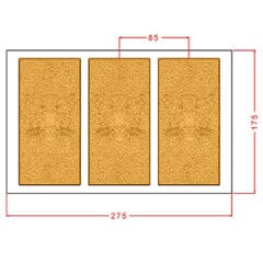 Leopard Pattern Tablet Chocolate Mould No: 1184