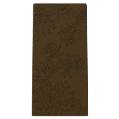 Çiçek Desenli Tablet Çikolata Kalıbı No: 1185