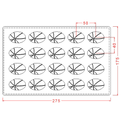 Elips Spesiyal Çikolata Kalıbı No: 599