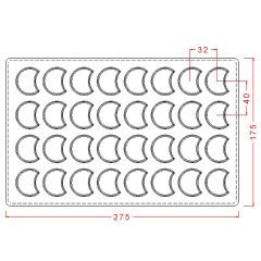 Fantasy   Pralines   Chocolate   Mould   No:   598