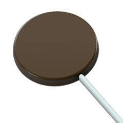 Round Lollypop Chocolate Mould No: 1187
