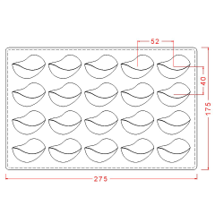 Fantasy   Praline   Chocolate   Mould   No:   596