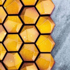 Hexagon   Praline   Chocolate   Mould   No:   594