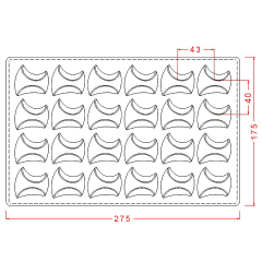 Fantasy   Praline   Chocolate   Mould   No:   592