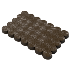 Spiral Desenli Tablet Çikolata Kalıbı No: 1197