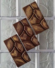 Kakao Desenli Tablet Çikolata Kalıbı No: 587