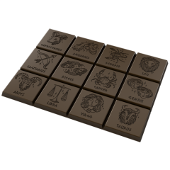 Zodiac Tablet Chocolate Mould No: 1201