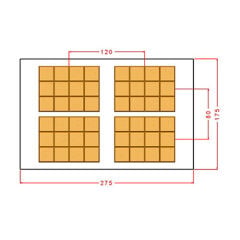Zodiac Tablet Chocolate Mould No: 1201