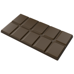10-Piece Break Up Bar Chocolate Mould No: 1203