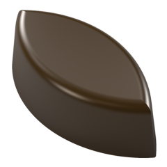 Oval Praline Chocolate Mould No: 1204