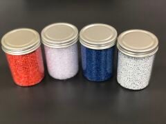 100 Pcs – Polycarbonate Jars 250 cc