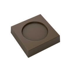 Square   Praline   With   Boarder   Chocolate   Mould   No:   558