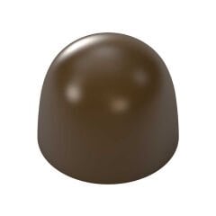 Praline   Chocolate   Mould   –   Smooth   Dome   (12g)   No:   553