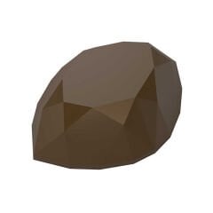 Geometric   Oval   Praline   Chocolate   Mould   No:   544