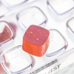Square   Praline   Chocolate   Mould   No:   537