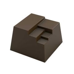 Multi-Level   Square   Praline   Chocolate   Mould   No:   535