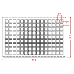 Cube   Chunk   Chocolate   Mould   No:   532