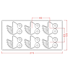 Stroller   Chocolate   Mould   No:   527