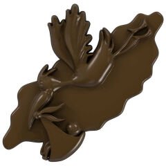Stork   Carrying   Baby   Chocolate   Mould   No:   525