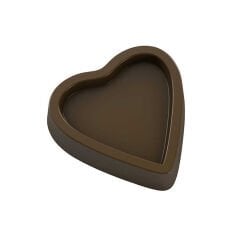 Heart   With   Boarder   Chocolate   Mould   No:   523