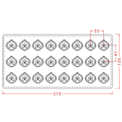 Fantasy   Praline   Chocolate   Mould   No:   501