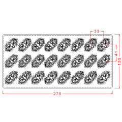 Fantasy   Praline   Chocolate   Mould   No:   500