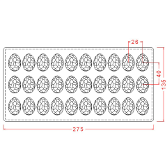 Egg   Chocolate   Mould   No:   494