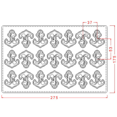 Anchor   Chocolate   Mould   No:   489