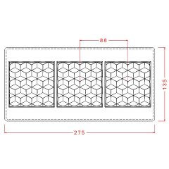 Kare Tablet Çikolata Kalıbı No: 473