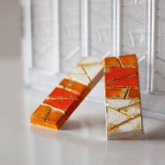 Break   Up   Bar   With   Texture   Chocolate   Mould   No:   472