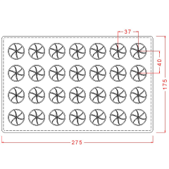 Dome   Praline   Chocolate   Mould   No:   468