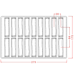 Bar   Chocolate   Mould   No:463