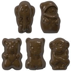 Assorted   Animals   Chocolate   Mould   No:   455