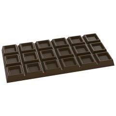 18 Gözlü Tablet Çikolata Kalıbı No: 454