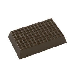 Rectange   Praline   With   Lines   Chocolate   Mould   No:   451