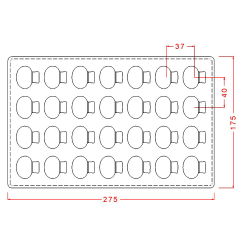 Mushroom   Praline   Chocolate   Mould   No:   437